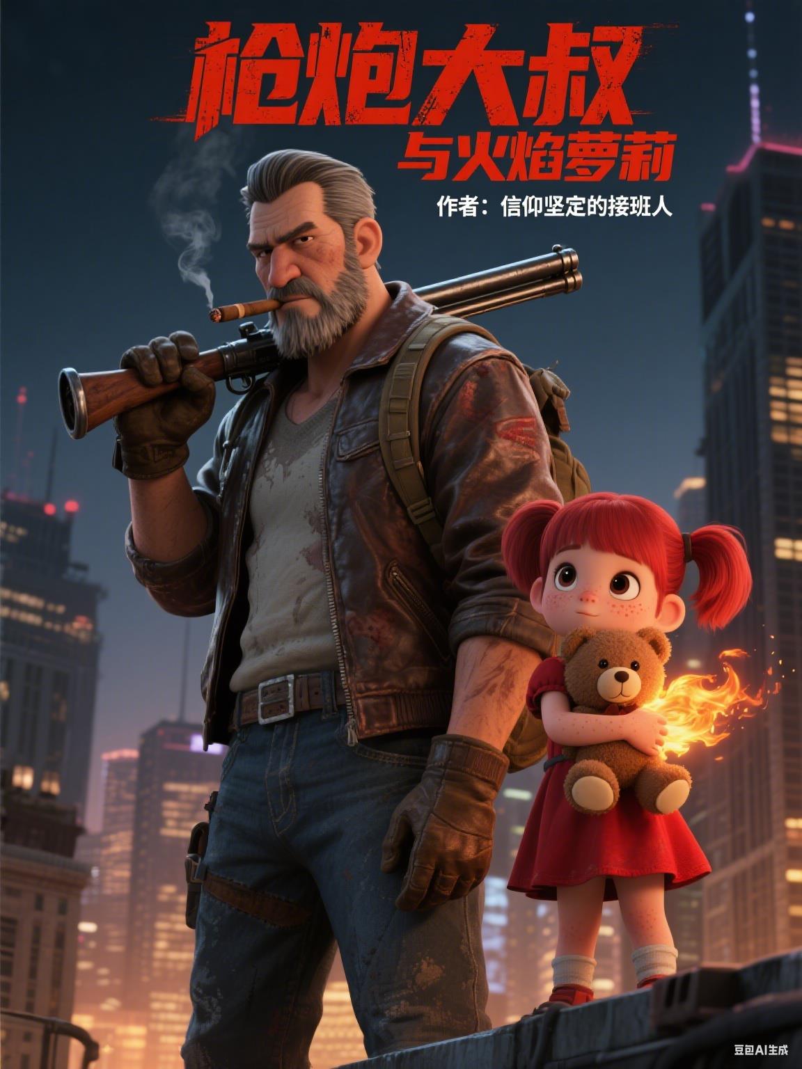 瓦洛兰之枪炮大叔与火焰萝莉